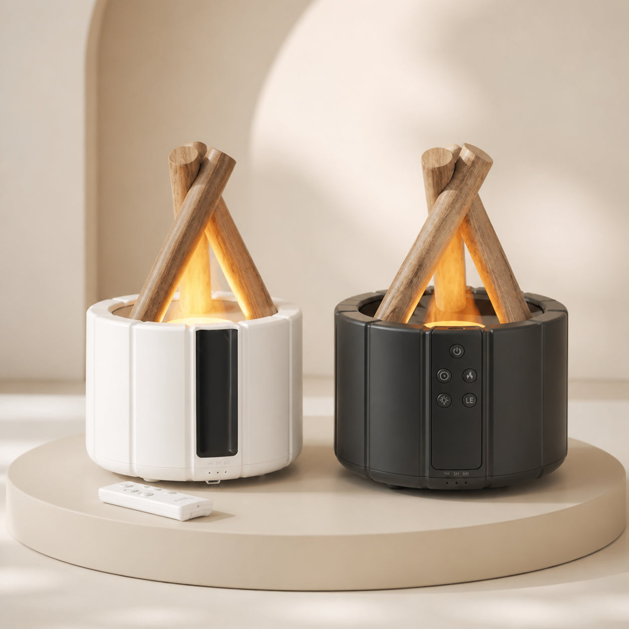 Simulated Flame Aroma Diffuser