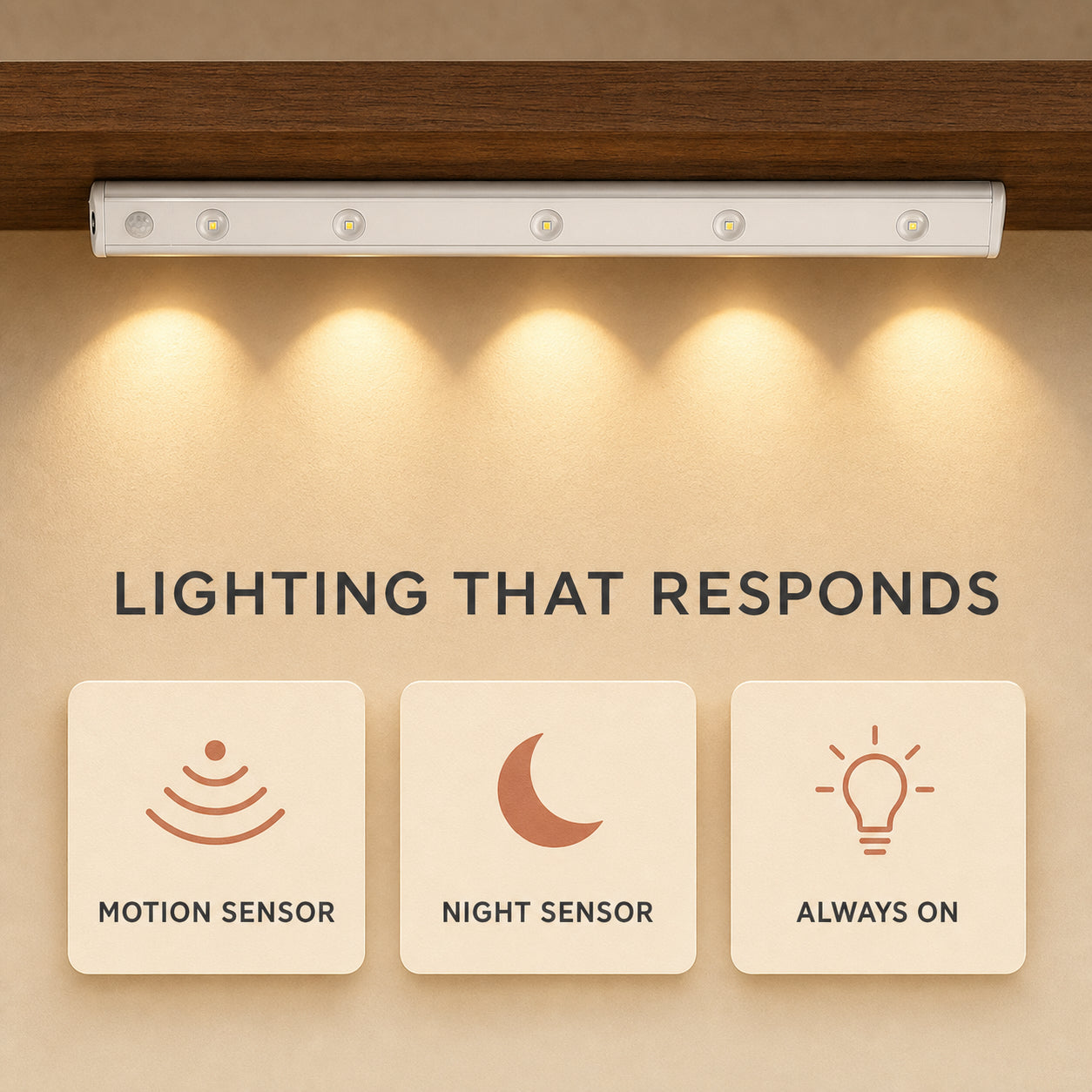Motion Sensor LED Light